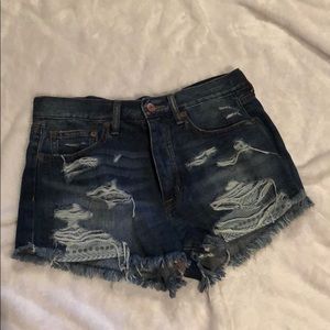 American Eagle Ripped Blue Jeans